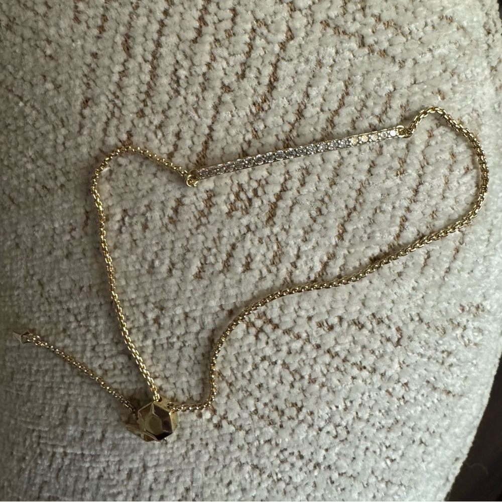 Elegant Origami Owl Gold and Silver Bar Necklace